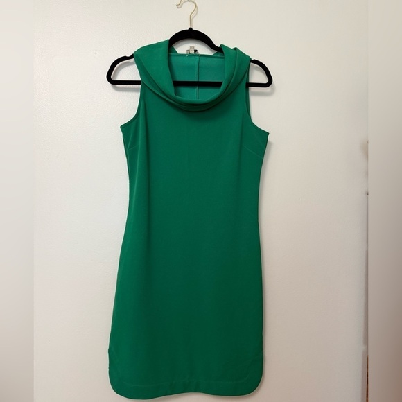 Daniel Cremieux pair of orange and Green Sleeveless knee length summer Dresses - Picture 3 of 16